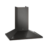 LG 30'' Wall Mount Chimney Hood, Black Stainless Steel