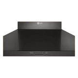 LG 30'' Wall Mount Chimney Hood, Black Stainless Steel