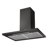 LG 30'' Wall Mount Chimney Hood, Black Stainless Steel