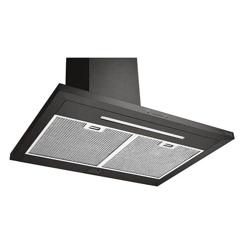 LG 30'' Wall Mount Chimney Hood, Black Stainless Steel