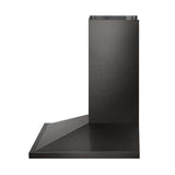 LG 30'' Wall Mount Chimney Hood, Black Stainless Steel