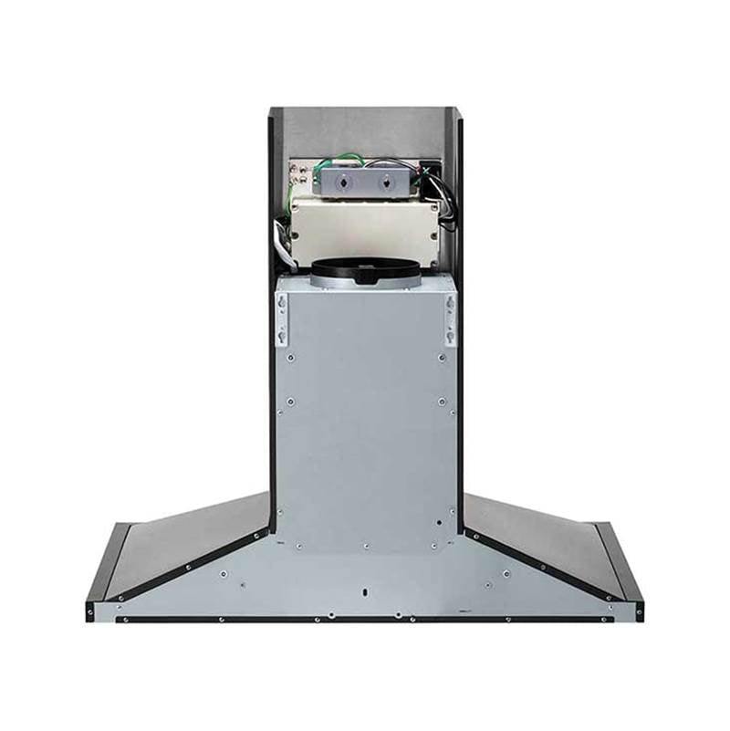 LG 30'' Wall Mount Chimney Hood, Black Stainless Steel