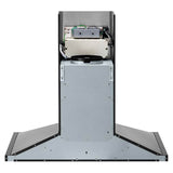 LG 30'' Wall Mount Chimney Hood, Black Stainless Steel