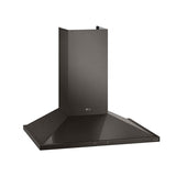 LG 36'' Wall Mount Chimney Hood, Black Stainless Steel