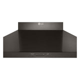 LG 36'' Wall Mount Chimney Hood, Black Stainless Steel