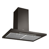 LG 36'' Wall Mount Chimney Hood, Black Stainless Steel
