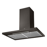 LG 36'' Wall Mount Chimney Hood, Black Stainless Steel