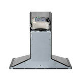LG 36'' Wall Mount Chimney Hood, Black Stainless Steel