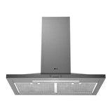 LG 36'' Wall Mount Chimney Hood, Black Stainless Steel