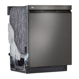 Front Control with Pocket Handle, 48 dB, QuadWash, Dynamic Dry, 3rd Rack, EasyRack Plus, PrintProof Black Stainless Steel