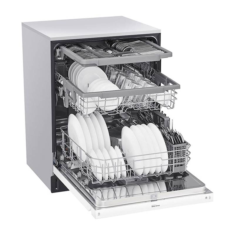 Front Control with Pocket Handle, 48 dB, QuadWash, Dynamic Dry, 3rd Rack, EasyRack Plus, PrintProof Stainless Steel