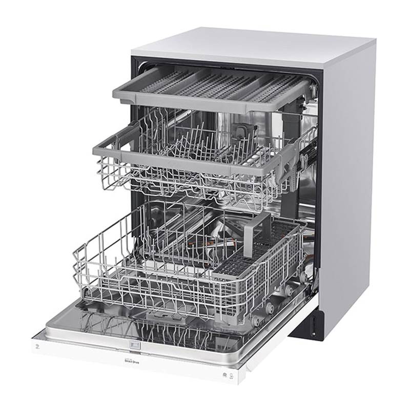 Front Control with Pocket Handle, 48 dB, QuadWash, Dynamic Dry, 3rd Rack, EasyRack Plus, PrintProof Stainless Steel