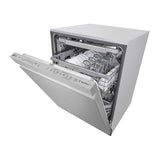 Top Control with towel bar, 44dB, TrueSteam, 3rd Rack (Fixed), Glide Rail, Fingerprint Resistant Stainless Steel