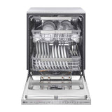 Top Control with towel bar, 44dB, TrueSteam, 3rd Rack (Fixed), Glide Rail, Fingerprint Resistant Stainless Steel
