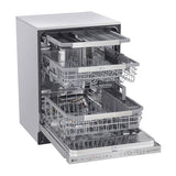 Top Control with towel bar, 44dB, TrueSteam, 3rd Rack (Fixed), Glide Rail, Fingerprint Resistant Stainless Steel