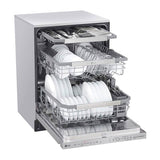 Top Control with towel bar, 44dB, TrueSteam, 3rd Rack (Fixed), Glide Rail, Fingerprint Resistant Stainless Steel