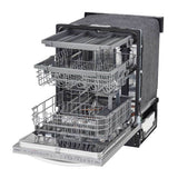 Top Control with Towel Bar, TrueSteam, 46 dB, Smart Wi-Fi, QuadWash, Dynamic Dry, 3rd Rack, PrintProof Black Stainless Steel