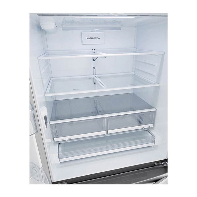 23 cu.ft. 4-Door French Door, Counter Depth, Double Freezer, Internal Water, PrintProof Stainless Steel