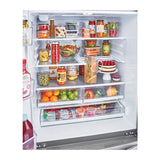 22 cu.ft. 4 Door French Door, Counter Depth, Double Freezer, Print Proof Stainless Steel