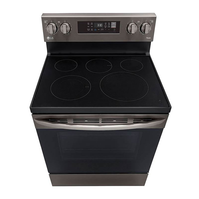 6.3 cu ft. Smart Wi-Fi Enabled Fan Convection Electric Range with Air Fry and EasyClean