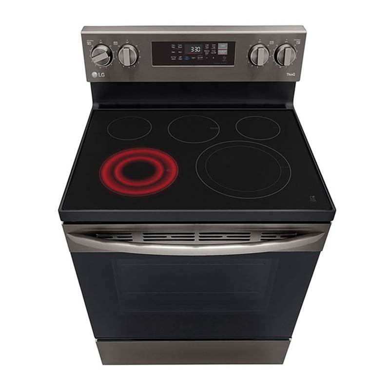 6.3 cu ft. Smart Wi-Fi Enabled Fan Convection Electric Range with Air Fry and EasyClean