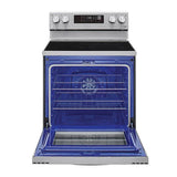 6.3 cu ft. Smart Wi-Fi Enabled Fan Convection Electric Range with Air Fry and EasyClean