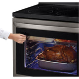 6.3 cu ft. Smart Wi-Fi Enabled True Convection InstaView Electric Range with Air Fry