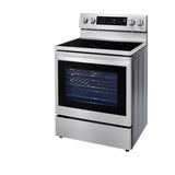 6.3 cu ft. Smart Wi-Fi Enabled True Convection InstaView Electric Range with Air Fry