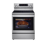 6.3 cu ft. Smart Wi-Fi Enabled True Convection InstaView Electric Range with Air Fry
