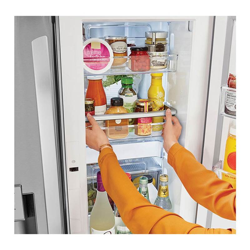30 cu.ft. 3-Door French Door,  InstaView DID, Dual Ice: CraftIce, Measure Fill, PrintProof Stainless Steel