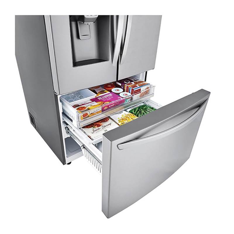 30 cu.ft. 3-Door French Door,  InstaView DID, Dual Ice: CraftIce, Measure Fill, PrintProof Stainless Steel