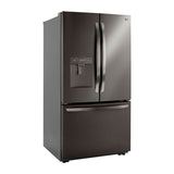 29 cu.ft.  3 Door Refrigerator, Water Only Dispenser, Black Stainless Steel