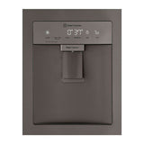 29 cu.ft.  3 Door Refrigerator, Water Only Dispenser, Black Stainless Steel