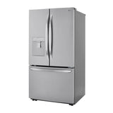 29 cu.ft.  3 Door Refrigerator, Water Only Dispenser, Black Stainless Steel