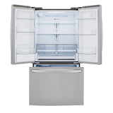 29 cu.ft.  3 Door Refrigerator, Water Only Dispenser, Black Stainless Steel