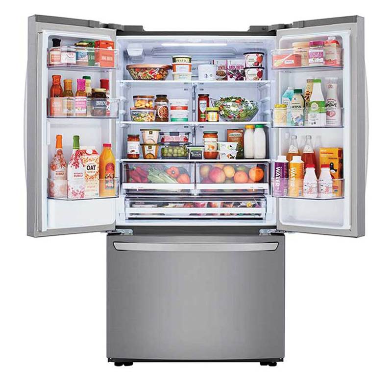 29 cu.ft.  3 Door Refrigerator, Water Only Dispenser, Stainless VCM