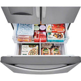 29 cu.ft.  3 Door Refrigerator, Water Only Dispenser, Stainless VCM