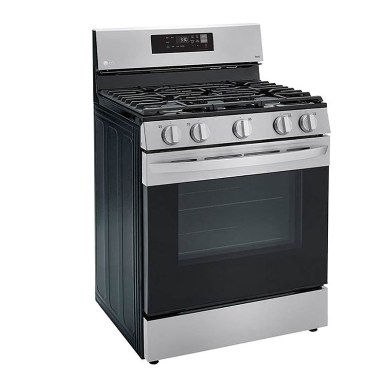 5.8 cu ft. Smart Wi-Fi Enabled Gas Range with EasyClean