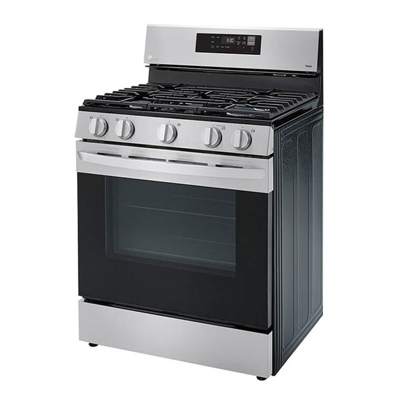 5.8 cu ft. Smart Wi-Fi Enabled Gas Range with EasyClean