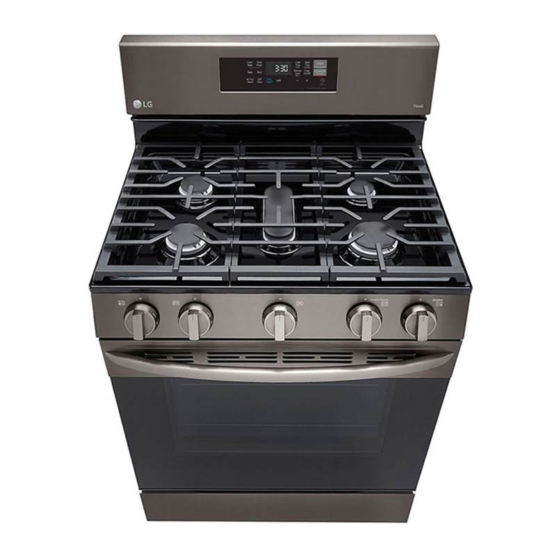 5.8 cu ft. Smart Wi-Fi Enabled Fan Convection Gas Range with Air Fry and EasyClean
