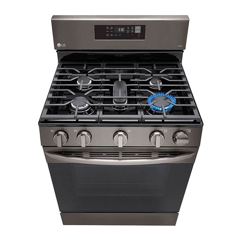 5.8 cu ft. Smart Wi-Fi Enabled Fan Convection Gas Range with Air Fry and EasyClean