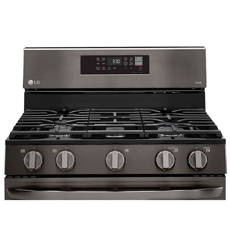 5.8 cu ft. Smart Wi-Fi Enabled Fan Convection Gas Range with Air Fry and EasyClean