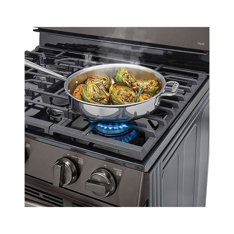 5.8 cu ft. Smart Wi-Fi Enabled Fan Convection Gas Range with Air Fry and EasyClean