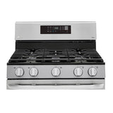 5.8 cu ft. Smart Wi-Fi Enabled Fan Convection Gas Range with Air Fry and EasyClean