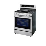 5.8 cu ft. Smart Wi-Fi Enabled True Convection InstaView Gas Range with Air Fry