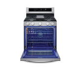 5.8 cu ft. Smart Wi-Fi Enabled True Convection InstaView Gas Range with Air Fry