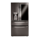23 cu.ft. 4-Door French Door, Counter Depth, InstaView Door-in-Door, Fully Convertible Drawer, PrintProof Black Stainless Steel