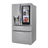 23 cu.ft. 4-Door French Door, Counter Depth, InstaView Door-in-Door, Fully Convertible Drawer, PrintProof Black Stainless Steel