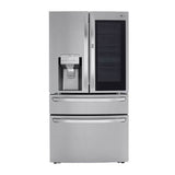 23 cu.ft. 4-Door French Door, Counter Depth, InstaView Door-in-Door, Fully Convertible Drawer, PrintProof Black Stainless Steel