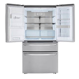 30 cu.ft. 4-Door French Door, InstaView Door-in-Door, Fully Convertible Drawer, PrintProof Stainless Steel